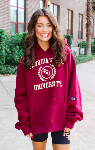 Guy maroon hoodie irksome outfit