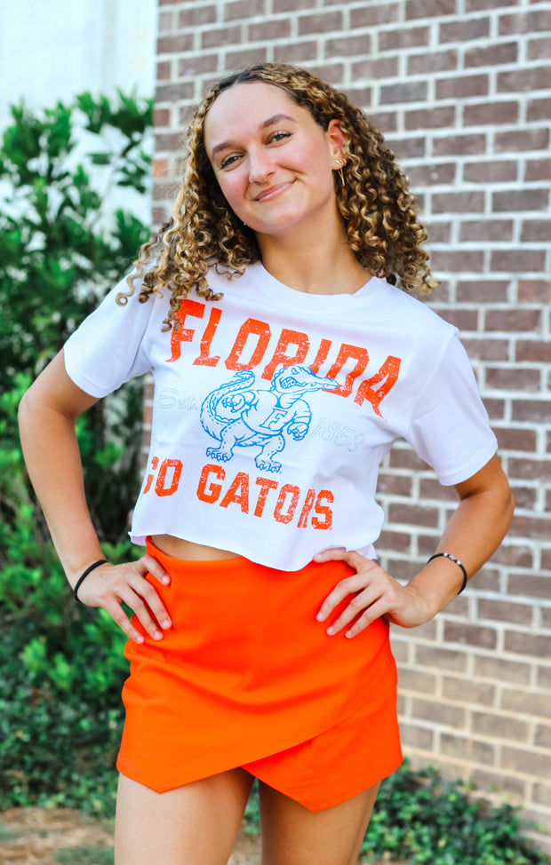 The Go Gators Crop Tee