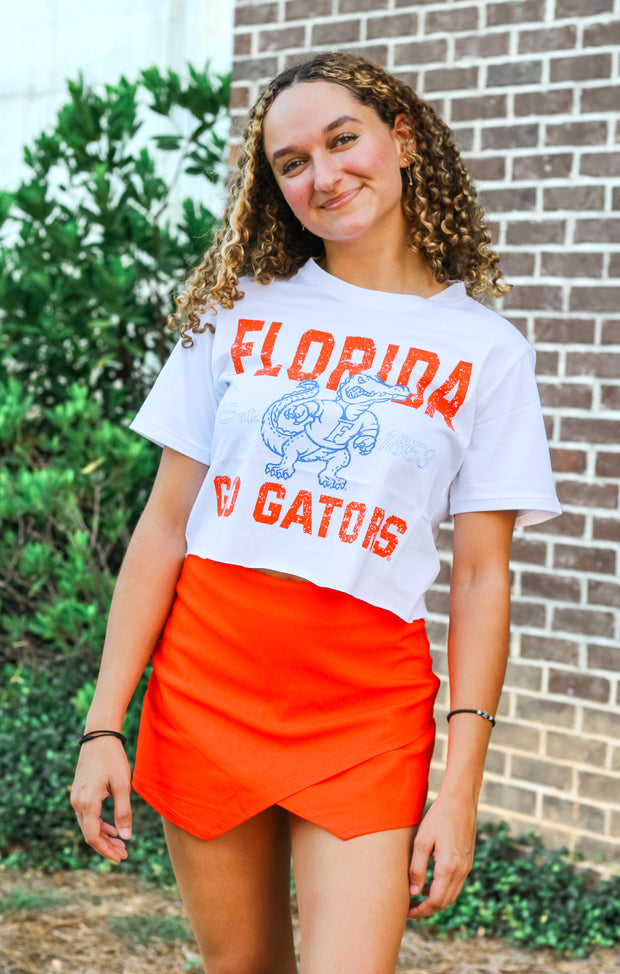 The Go Gators Crop Tee