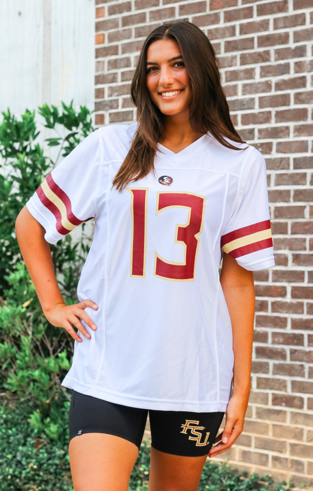 The JORDAN TRAVIS Football Jersey (White)