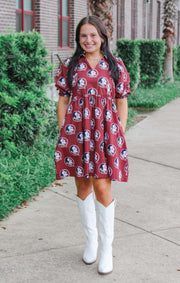 The Seminoles Poplin Dress