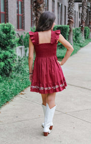 The FSU Spear Smocked Sequin Dress