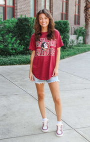 The Seminoles "Maxima Glitter" Classic Tee