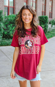 The Seminoles "Maxima Glitter" Classic Tee