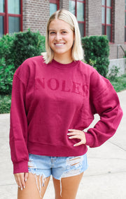 The 'Noles Tonal Sweatshirt