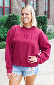 The 'Noles Tonal Sweatshirt