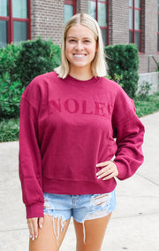 The 'Noles Tonal Sweatshirt