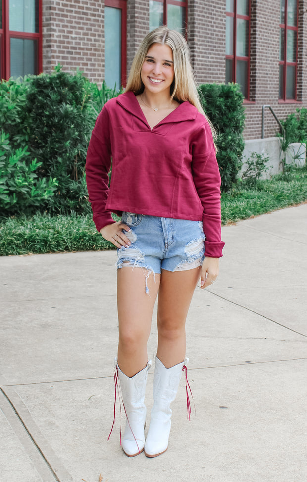 The 'Noles Collared Sweatshirt