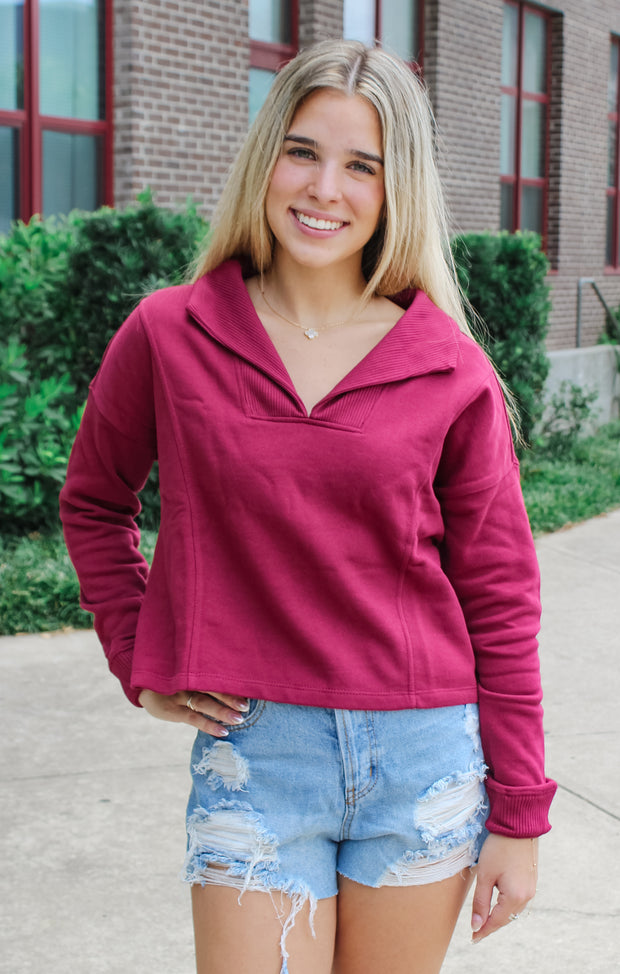 The 'Noles Collared Sweatshirt