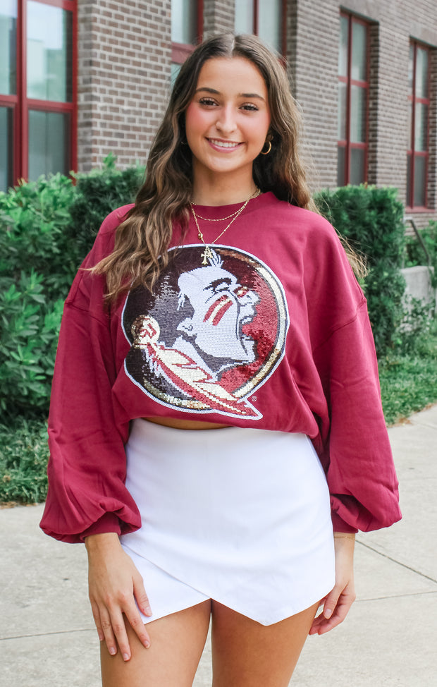 The Seminole Sequin Pullover