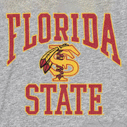 The "Florida State" Vintage Boyfriend Tee (Heather Grey)