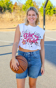 The Fear the Spear Cap Sleeve Crop