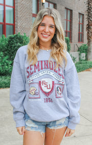 The Seminoles Prep Thrifted Sweatshirt