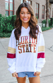 The Florida State "Kelly" Sequin Hoodie