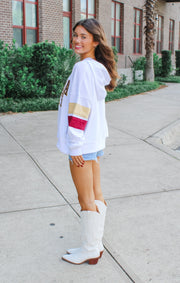 The Florida State "Kelly" Sequin Hoodie