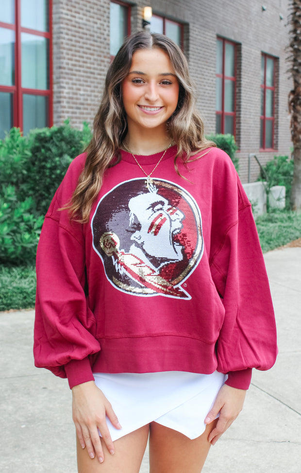 The Seminole Sequin Pullover