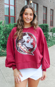 The Seminole Sequin Pullover