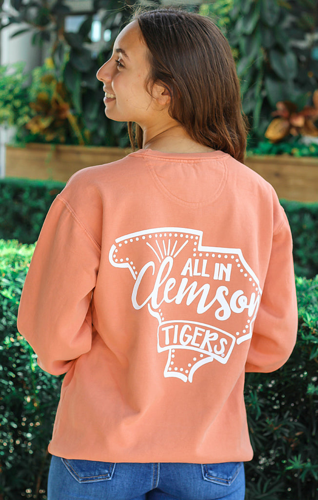 Clemson tigers online sweatshirt